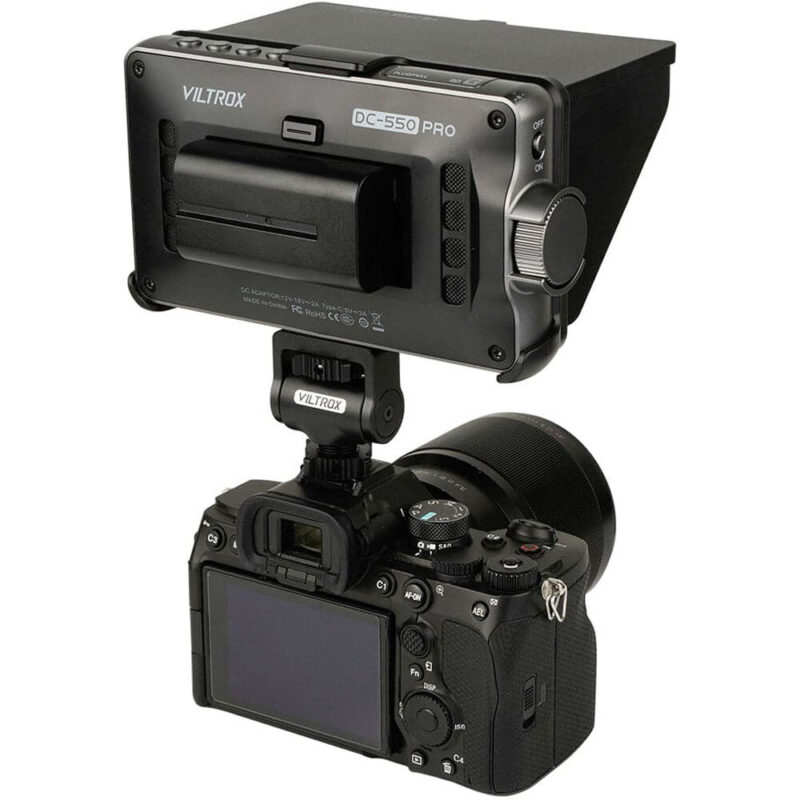 Viltrox DC-550 PRO 5.5" Touchscreen HD Camera Monitor - Image 6