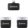 BOYA BY-M1V6 2-Person Wireless Microphone System with Lightning Connector for iOS Devices