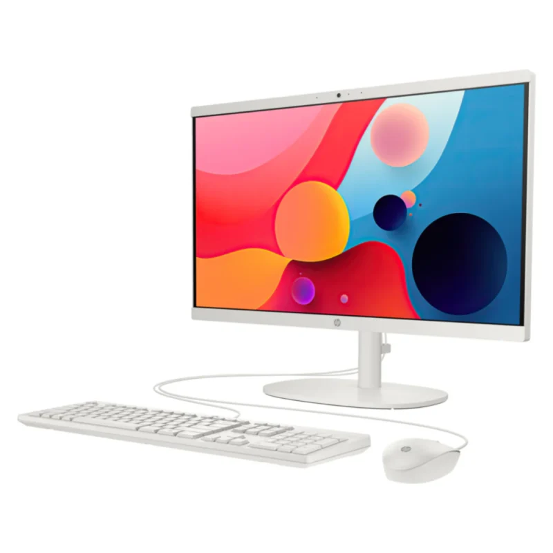 HP All-in-One Desktop PC – 21.5″ FHD i3-N300, 8GB DDR5 RAM, 512GB SSD, DOS - Image 2