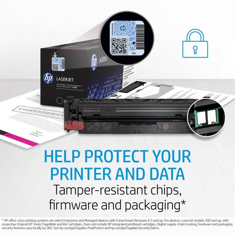 HP 207A W2211A Original LaserJet Toner Cartridge Black Cyan - Image 4