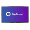 OneScreen Interactive Touchscreen Display, 4K Ultra HD, 8 GB RAM, 64 GB Storage (75 inches)