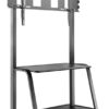 T1035L Super Heavy Duty Interactive TV Trolley Cart or stand for 60"-105"