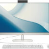 HP All-In-One Desktop 23.8" FHD IPS Display, i5-1335U, 8GB RAM, 512GB SSD, FreeDOS, White