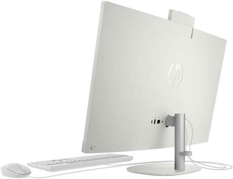 HP All-In-One Desktop 23.8" FHD IPS Display, i5-1335U, 8GB RAM, 512GB SSD, FreeDOS, White - Image 2