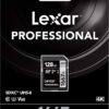 Lexar 128GB Professional 1667x SDXC UHS-II/V60/U3 card 250MB/s