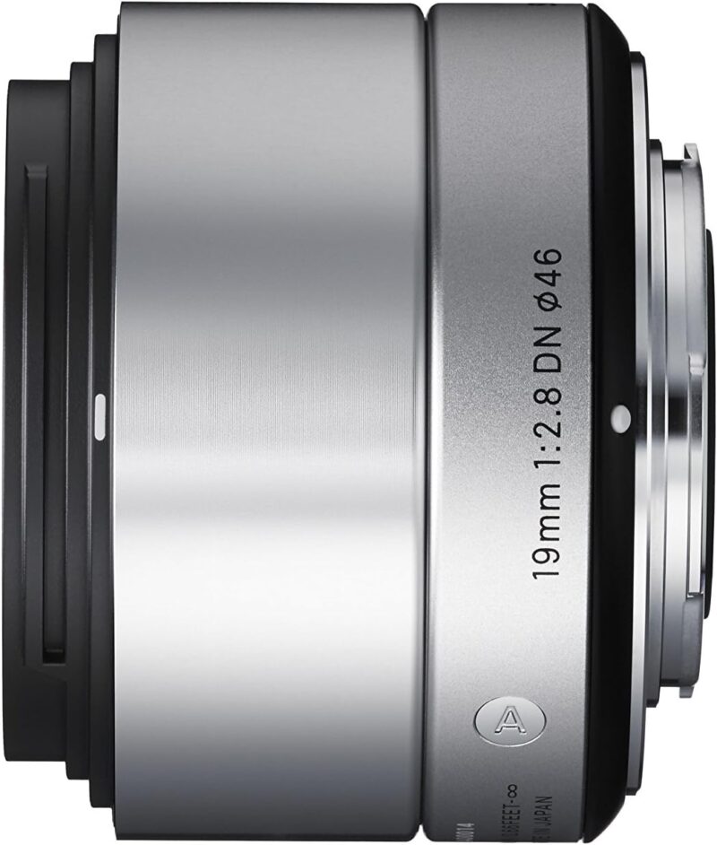 Sigma 19mm f/2.8 DN SE Fit Lens - Silver (Micro Four Thirds/MFT) - Image 3