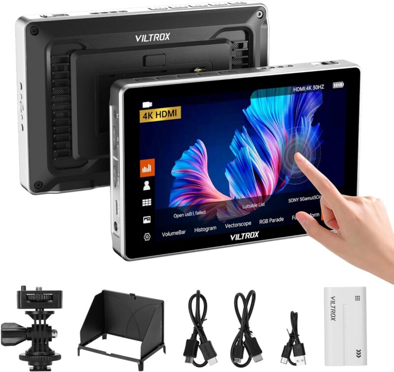 Viltrox DC-L1 7" HDMI On-Camera Touchscreen Monitor