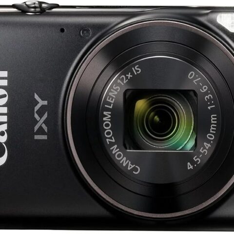 Canon IXY 650 Compact Digital Camera 12x Optical Zoom (Black)