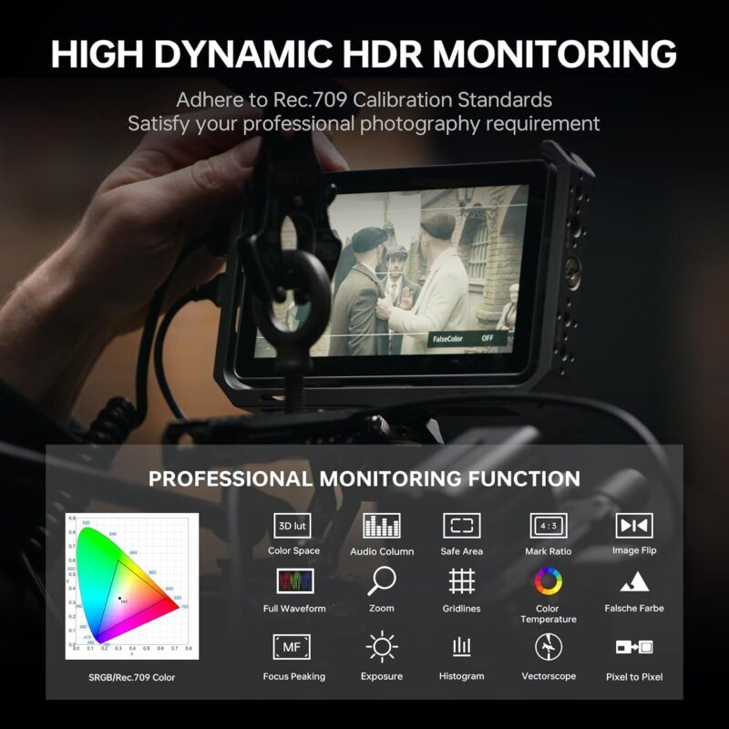 Viltrox DC-X2 6" Touchscreen HD Monitor - Image 6