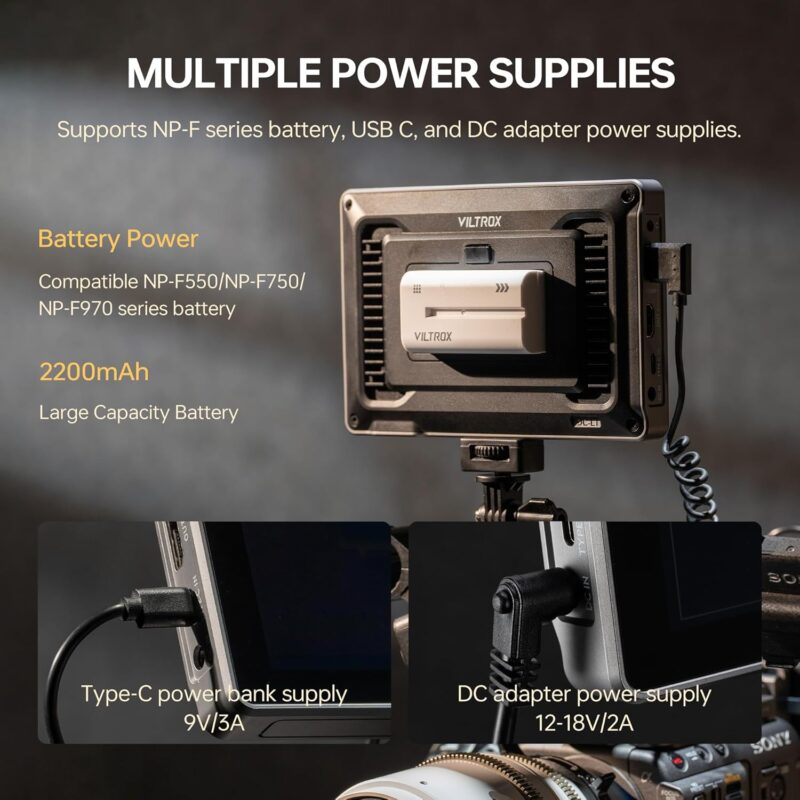 Viltrox DC-L1 7" HDMI On-Camera Touchscreen Monitor - Image 8