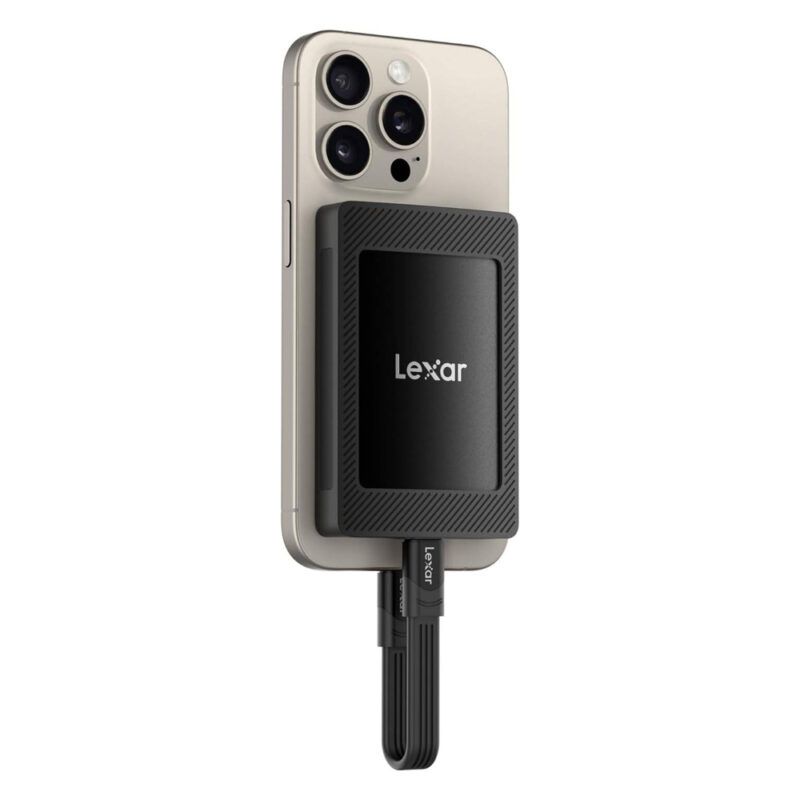 Lexar SL500M 2TB External Portable SSD with Magnetic Set