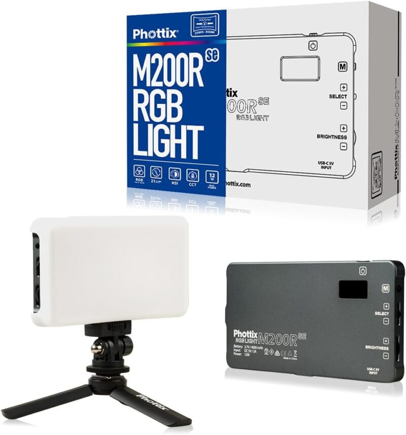 Phottix M200R SE RGB LED Light - Image 5