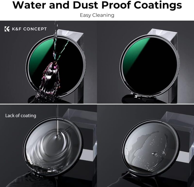 K&F Concept Nano-X Pro Green ND Filter (112mm, 10-Stop) - Image 3
