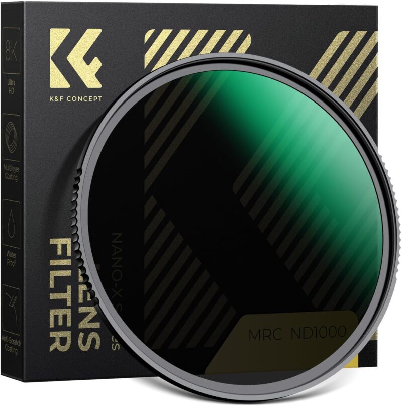 K&F Concept Nano-X Pro Green ND Filter (112mm, 10-Stop) - Image 4