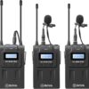 Boya WM8 Pro-K2 UHF Wireless Lavalier Microphone System