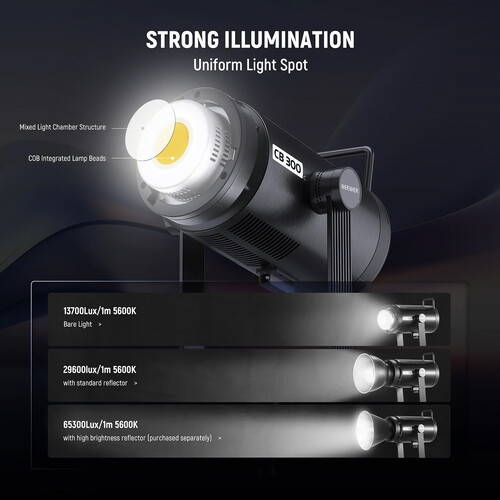Neewer CB300C RGB LED Monolight - Image 8