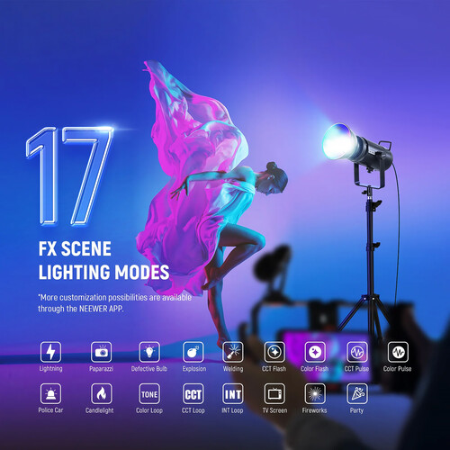 Neewer CB300C RGB LED Monolight - Image 5