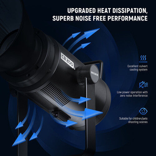 Neewer CB200B Bi-Color LED Monolight - Image 5