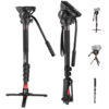 Neewer Professional Camera Monopod with Fluid Head