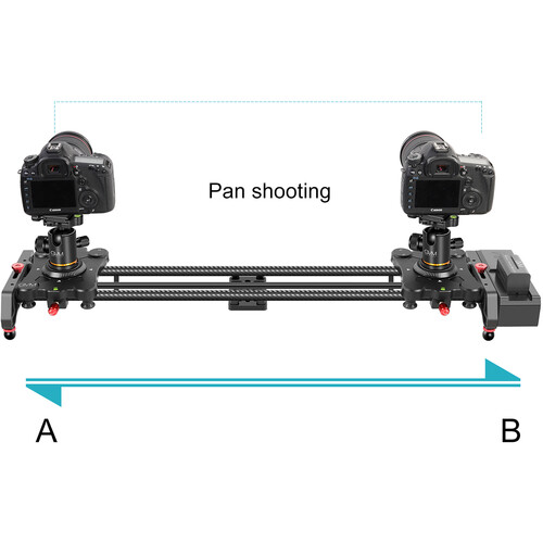 GVM Wireless Carbon Fiber Motorized Camera Slider (47") - Image 5