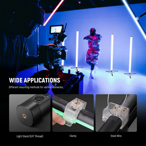 Neewer TL120C RGB LED Tube Light (4') - Image 3