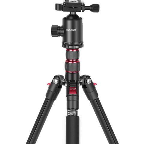 Neewer 77" 2-in-1 Aluminum Tripod/Monopod with Arca-Type Head and Phone Holder