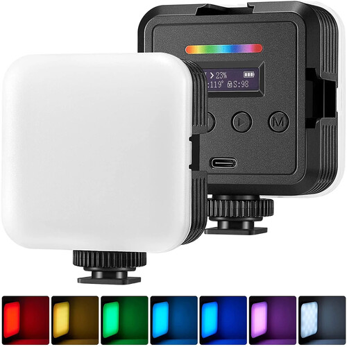 Neewer RGB61 Magnetic Cold Shoe RGB LED Video Light - Image 10