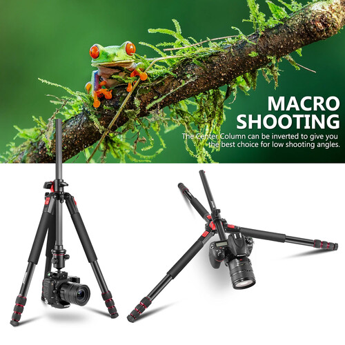 Neewer 79" Multifunctional Aluminum Tripod - Image 6