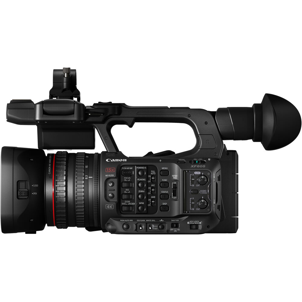 Canon XF605 UHD 4K HDR Pro Camcorder - Image 3