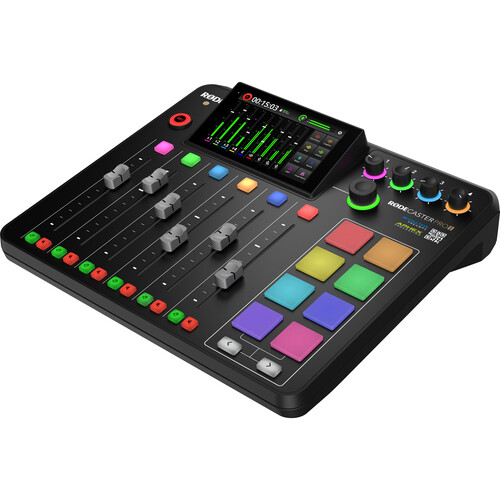 RODE RODECaster Pro II Integrated Audio Production Studio (Black) - Image 2