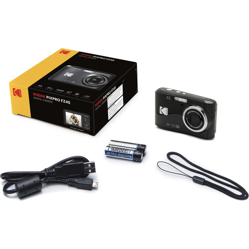 Kodak Pixpro FZ45 Digital Camera (Black) - Image 3
