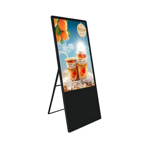 ViewX 49 Inch A-Type Digital Portable LED Advertising Display