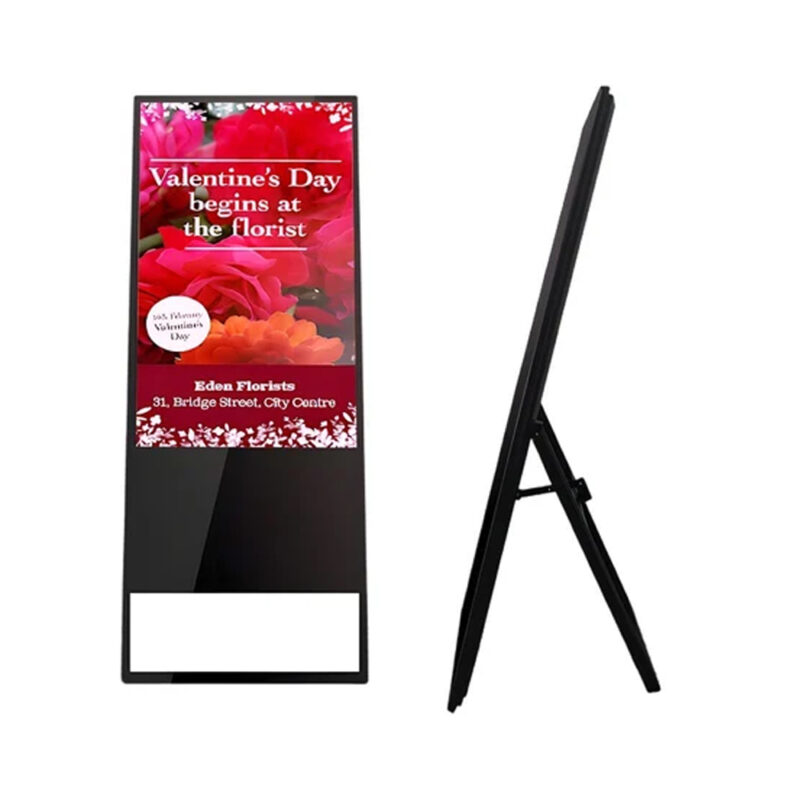 ViewX 49 Inch A-Type Digital Portable LED Advertising Display - Image 3