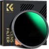 K&F Concept 82mm ND2-ND400 (9 Stops) Variable ND Filter Neutral Density Adjustable Filter