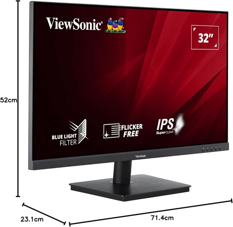 Viewsonic VA3209-MH 32-Inch FHD Monitor with Built-In Speakers - Image 4