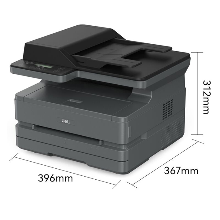 Deli M3100ADNW Monochrome Laser Printer - Image 4