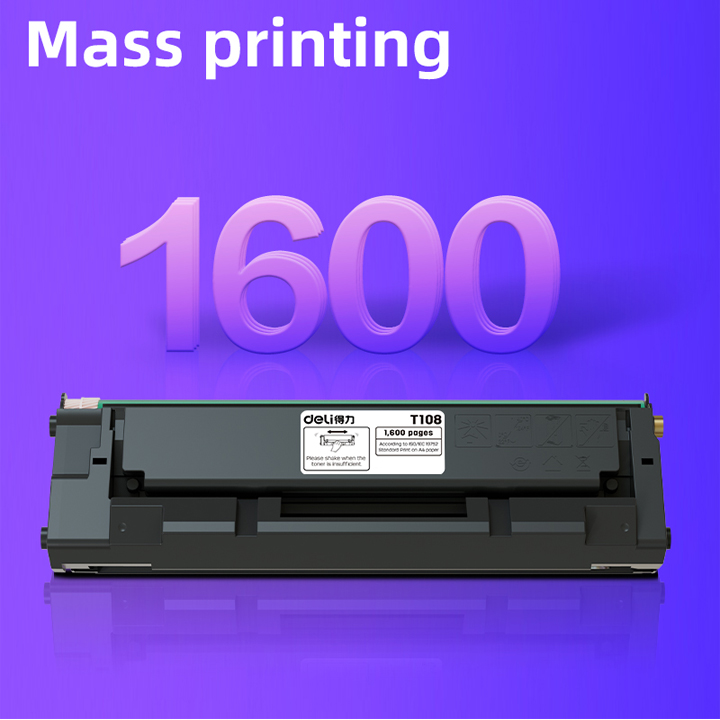 Deli T108 Laser Printer Toner Cartridge - Image 3