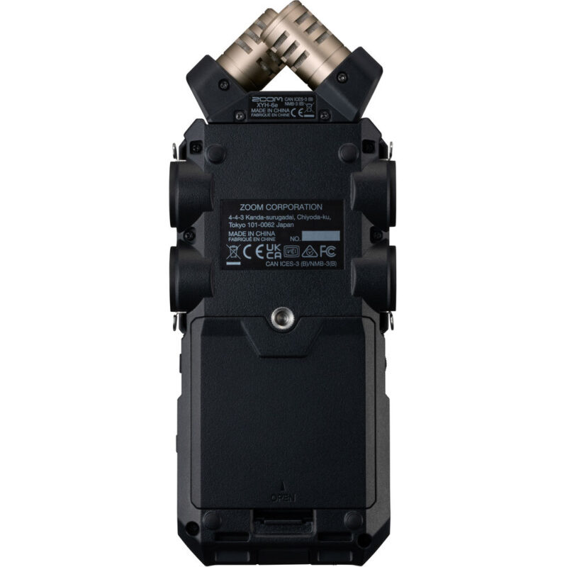 Zoom H6 essential 6-Track 32-Bit Float Portable Audio Recorder - Image 3