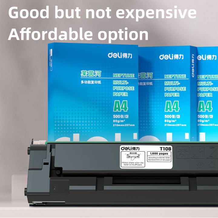 Deli T108 Laser Printer Toner Cartridge - Image 4