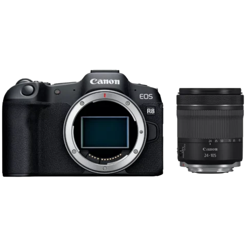 Canon EOS R8 Mirrorless Camera + RF 24-105mm F4-7.1 IS STM Lens