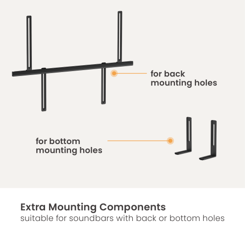 SB-73 Universal Sound Bar Mount - Image 3