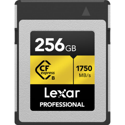 Lexar 256GB Professional CFexpress Type B Card GOLD Serie