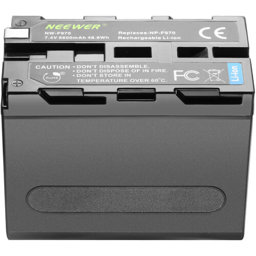 Neewer L-Series NP-F970 6600mAh Battery - Image 4