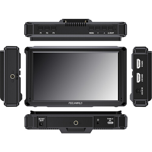 FeelWorld FW568 PRO 6" High-Bright On-Camera 4K HDMI Monitor - Image 4