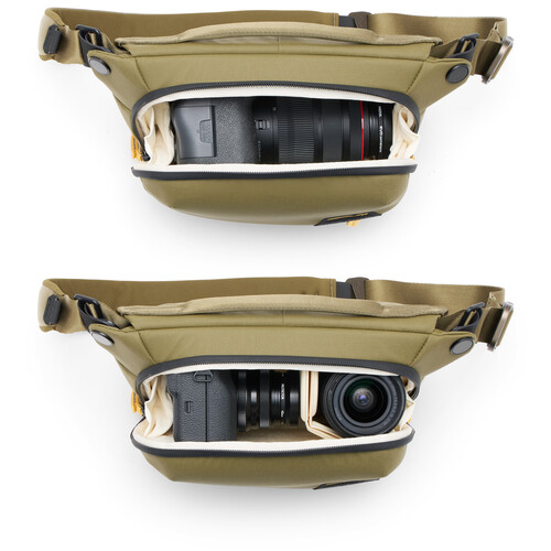 Peak Design BEDS-3-KP-3 Everyday Sling, Kelp, 3L - Image 6