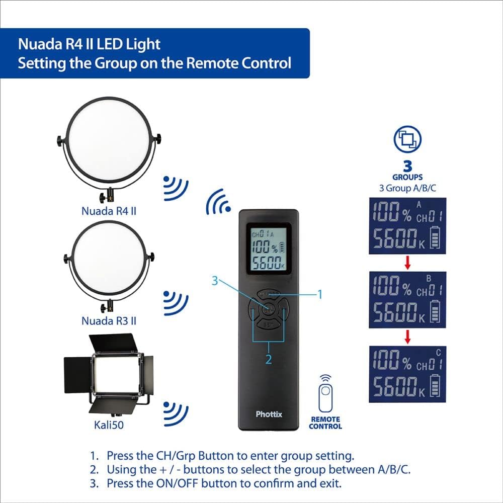 Phottix Nuada R4 II LED Light - Image 3