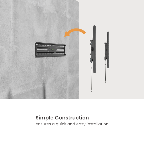 KL38-46T Tilt TV Wall Mount Bracket for 37-70'' TVs - Image 5