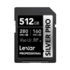 Lexar 512GB Professional SILVER PRO SDXC™ UHS-II Card