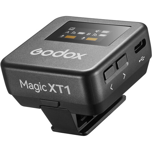 Godox Magic XT1-C 2-Person Wireless Microphone System with USB-C Adapter - Image 4