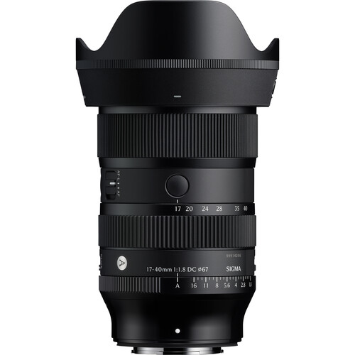 Sigma 17-40mm f/1.8 DC Art Lens for FUJIFILM X-mount